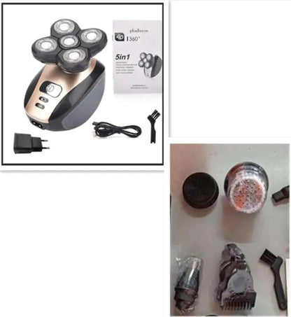 5-In-1 Rechargeable Razor WEM Support (www.WEM.support)