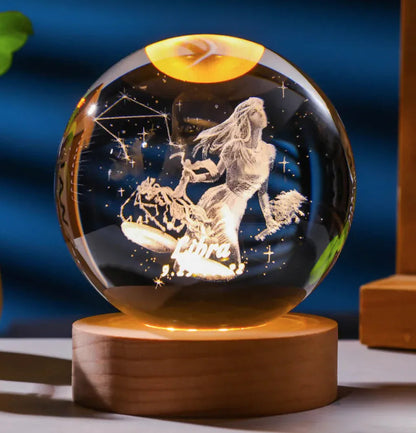 3D Constellation Crystal Night Light WEM Support (www.WEM.support)