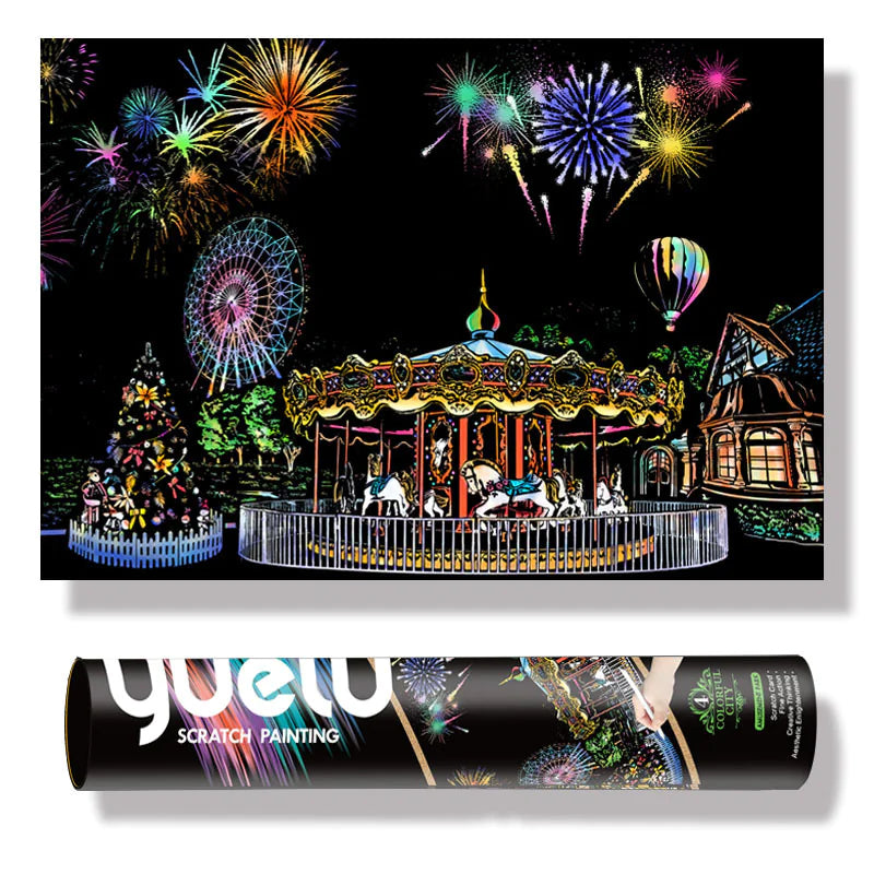 UrbanGlow Scratch Painting WEM Support (www.WEM.support)