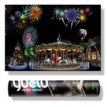 UrbanGlow Scratch Painting WEM Support (www.WEM.support)