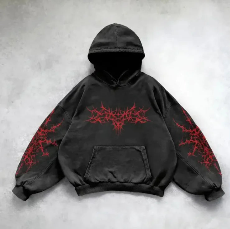 Washed Hooded Pullover WEM Support (www.WEM.support)