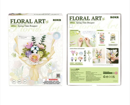 3D Plastic Flower Puzzle HejK.com