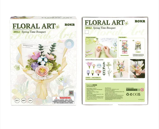 3D Plastic Flower Puzzle HejK.com