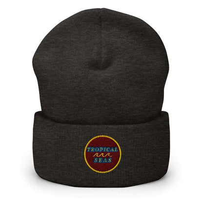 Tropical Maroon Beanie WEM Support (www.WEM.support)