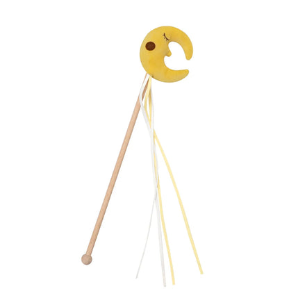 Starry Sky Funny Cat Stick Teeth-resistant Toy WEM Support (www.WEM.support)