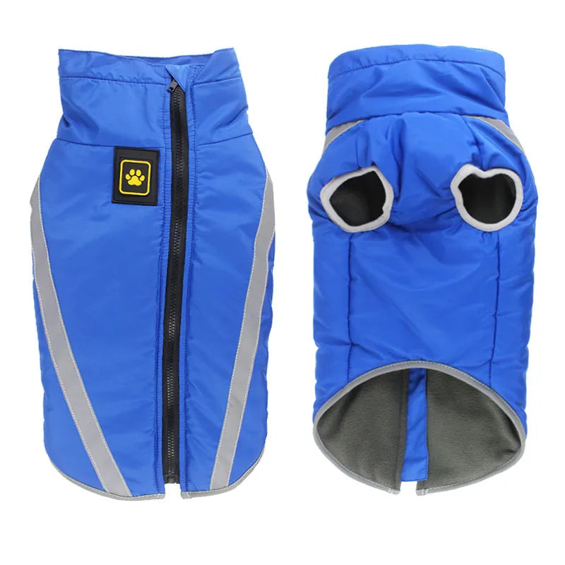 Thickened dog clothes windproof pet jacket WEM Support (www.WEM.support)