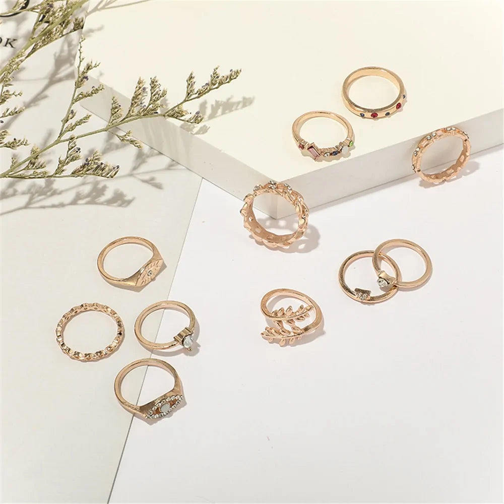 Vintage Women's Mixed Rings WEM Support (www.WEM.support)