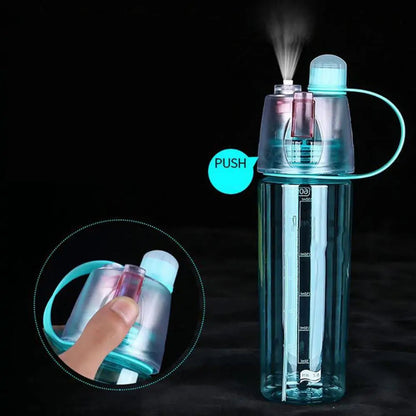 Wiederverwendbare Nebel-Wasserflasche WEM Support (www.WEM.support)