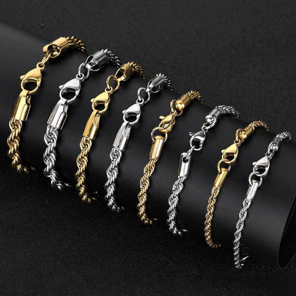 Twist Chain Bracelet HejK.com