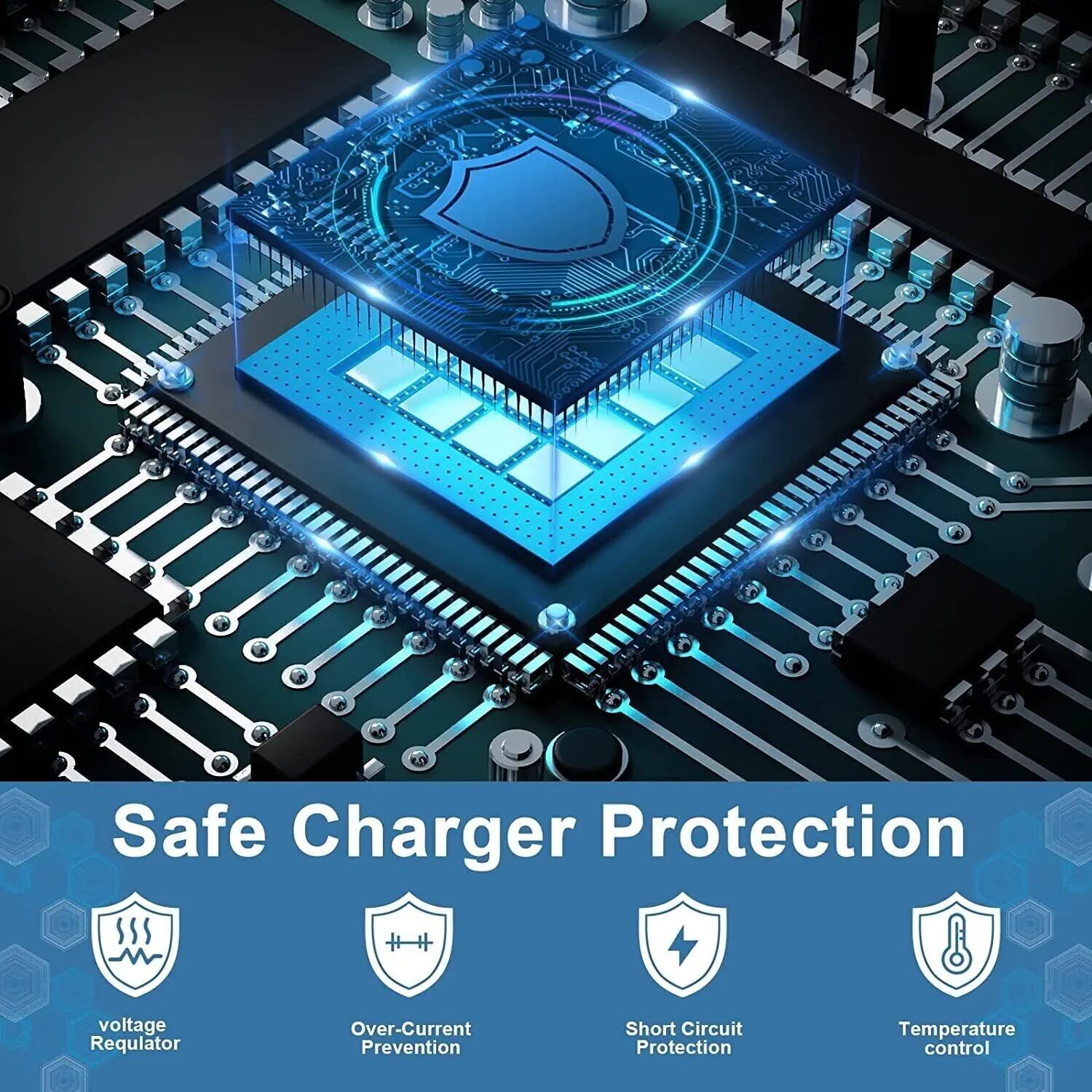 45W USB-C Super Fast Wall Charger 10FT Cable For Samsung Galaxy S20 S21 S22 S23 WEM Support (www.WEM.support)