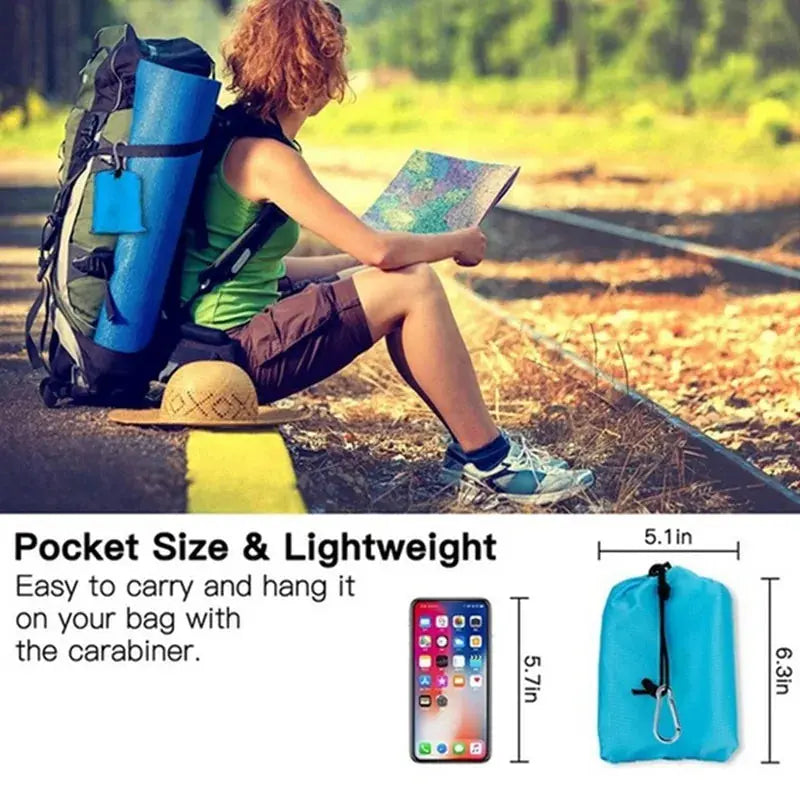 Waterproof Beach Blanket Pocket  The lightweight design makes it ideal for travel, picnics, camping, and more. Whether you're soaking up the sun or enjoying a picnic in the park, this blanket is a must-have accessory. My Store