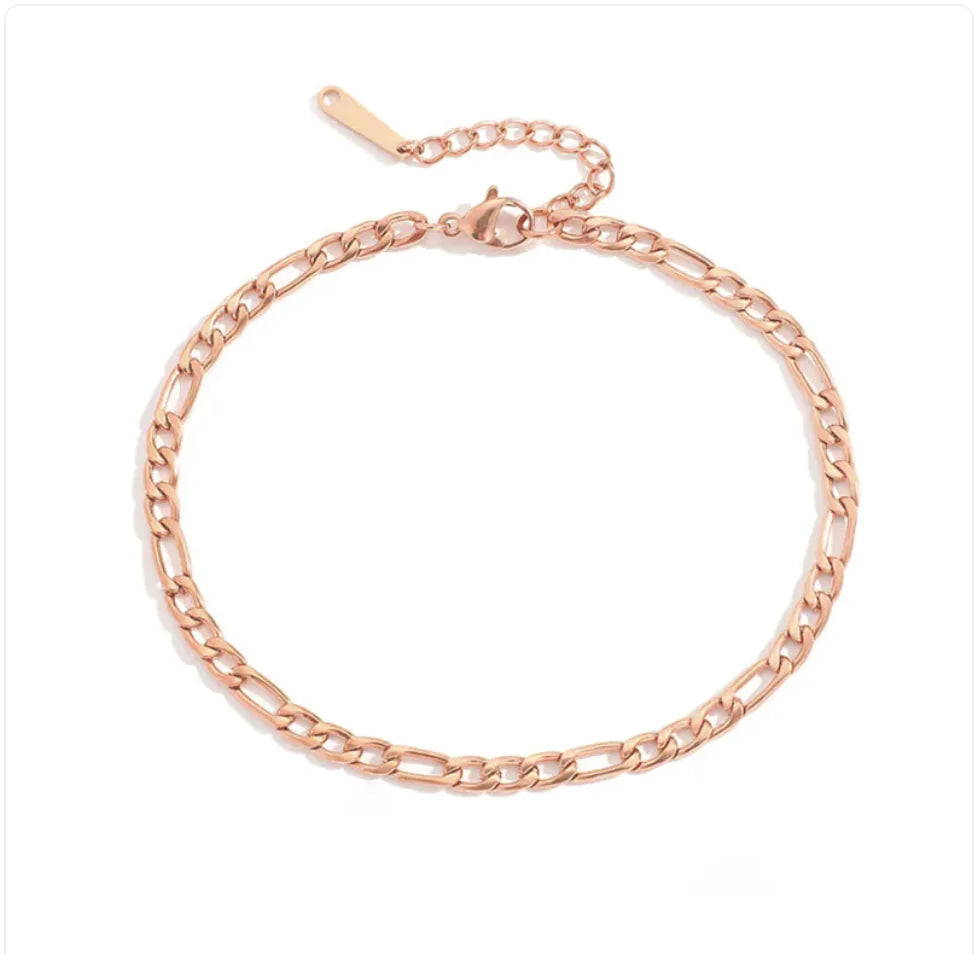 Stainless Steel Fashion Anklet WEM Support (www.WEM.support)