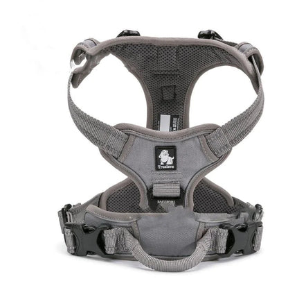 Truelove Adjustable Reflective Nylon Dog Harness WEM Support (www.WEM.support)