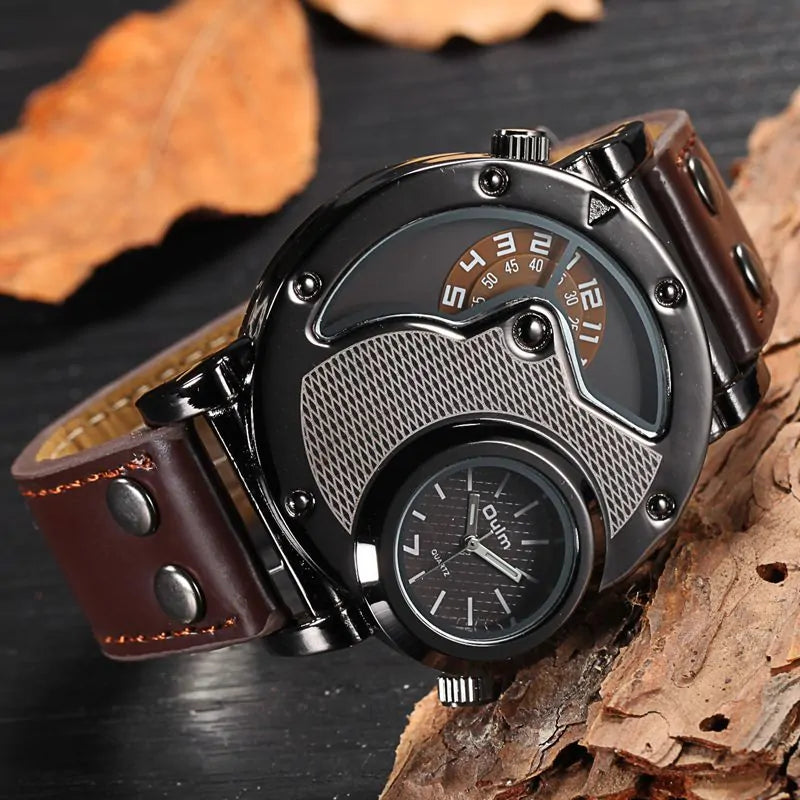 Two Time Zone Sports Wristwatch WEM Support (www.WEM.support)