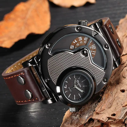 Two Time Zone Sports Wristwatch WEM Support (www.WEM.support)