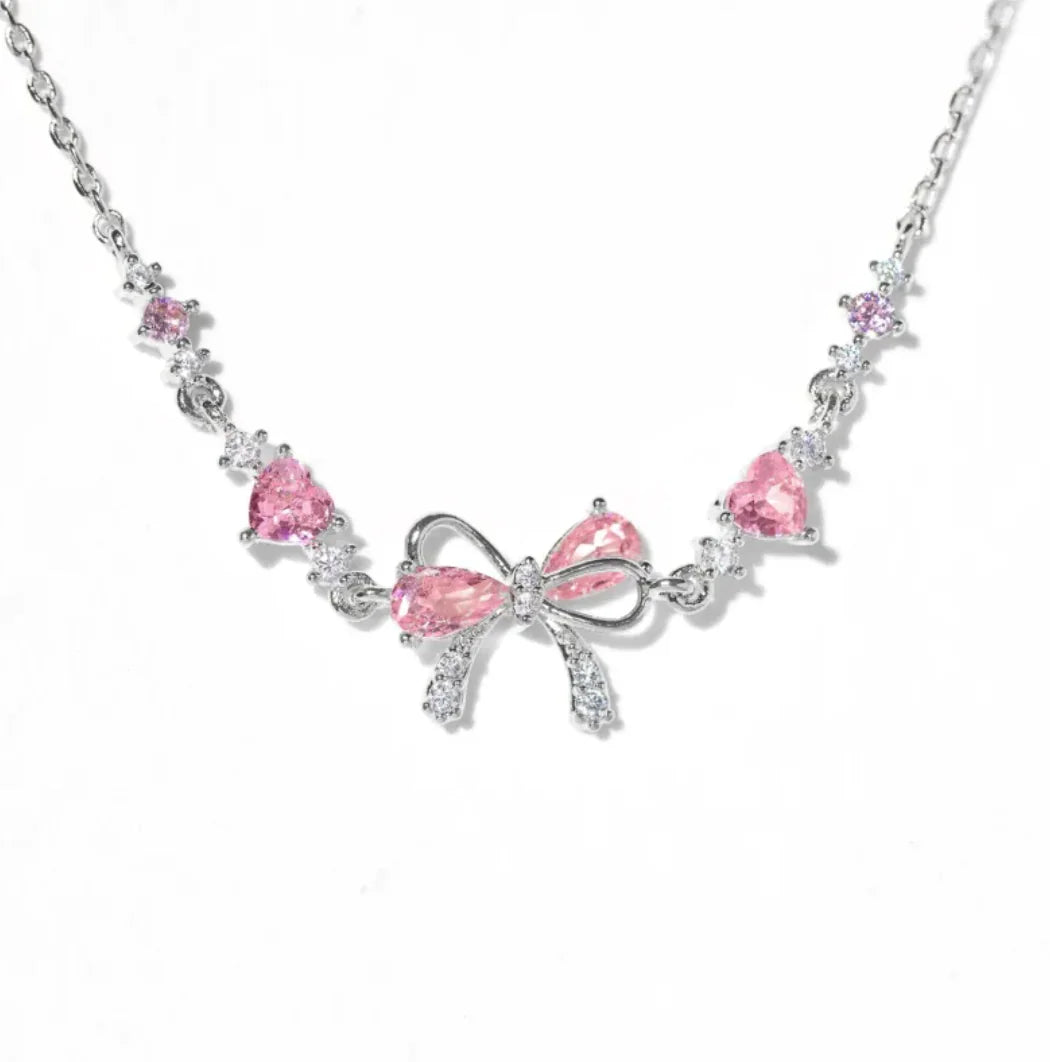 Y2K Heart Rhinestone Bracelet WEM Support (www.WEM.support)
