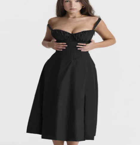 Vestido Elegante Parisino - Maxi Floral con Corsé HejK.com Marketplace LLC