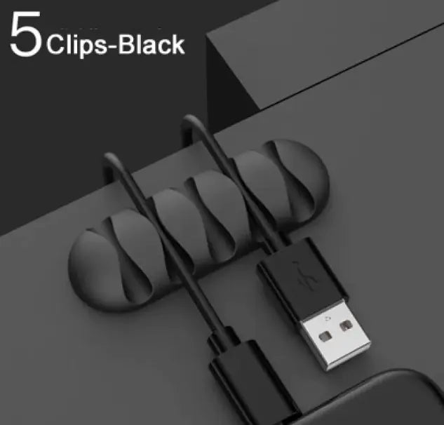 Wire Organizer Cord Management Clip WEM Support (www.WEM.support)