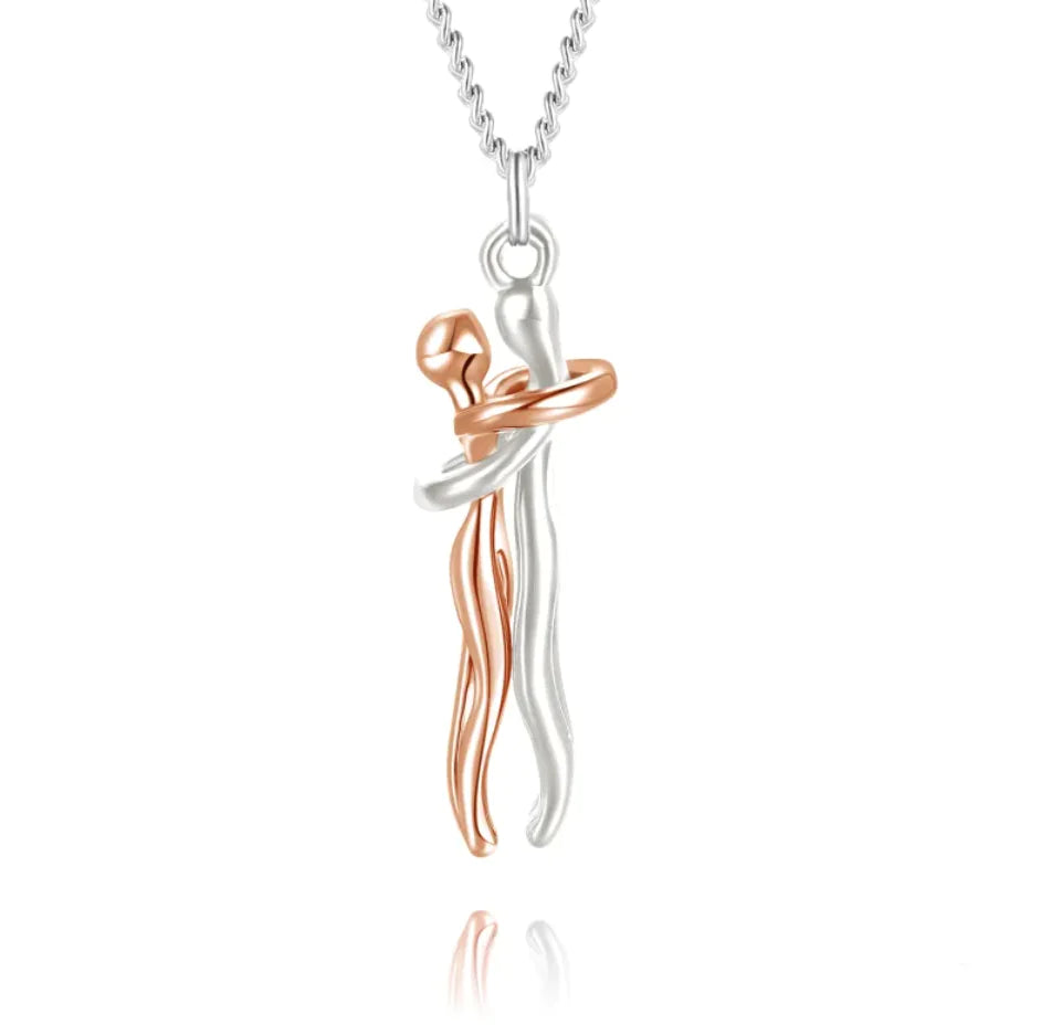 Affectionate Hug Pendant Necklace HejK.com