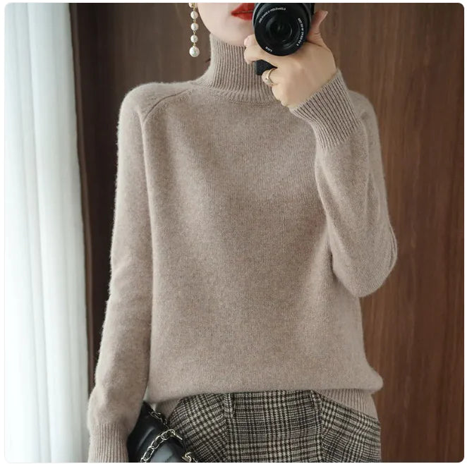 Stand Collar Pullover Sweater WEM Support (www.WEM.support)