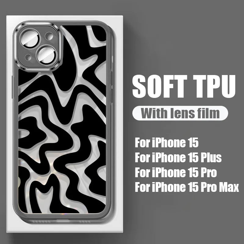 Striped Graffiti Metal Protective Cover HejK.com