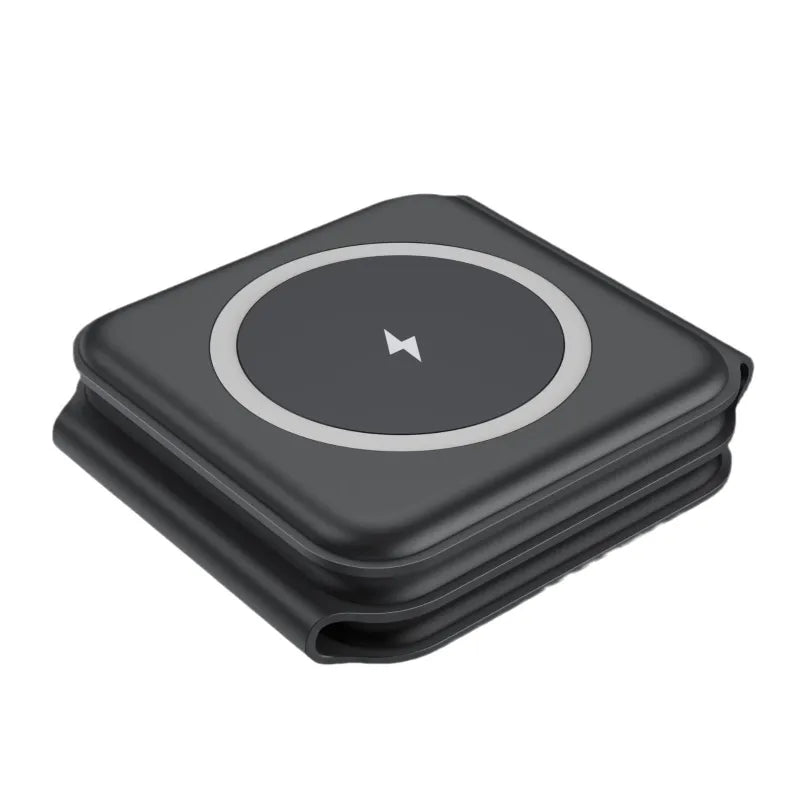 3 In 1 Magnetic Wireless Charging Folding Mobile Phone Holder WEM Support (www.WEM.support)