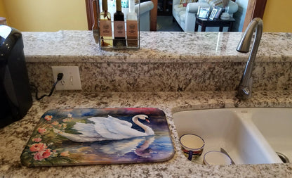 Swan Dish Drying Mat WEM Support (www.WEM.support)
