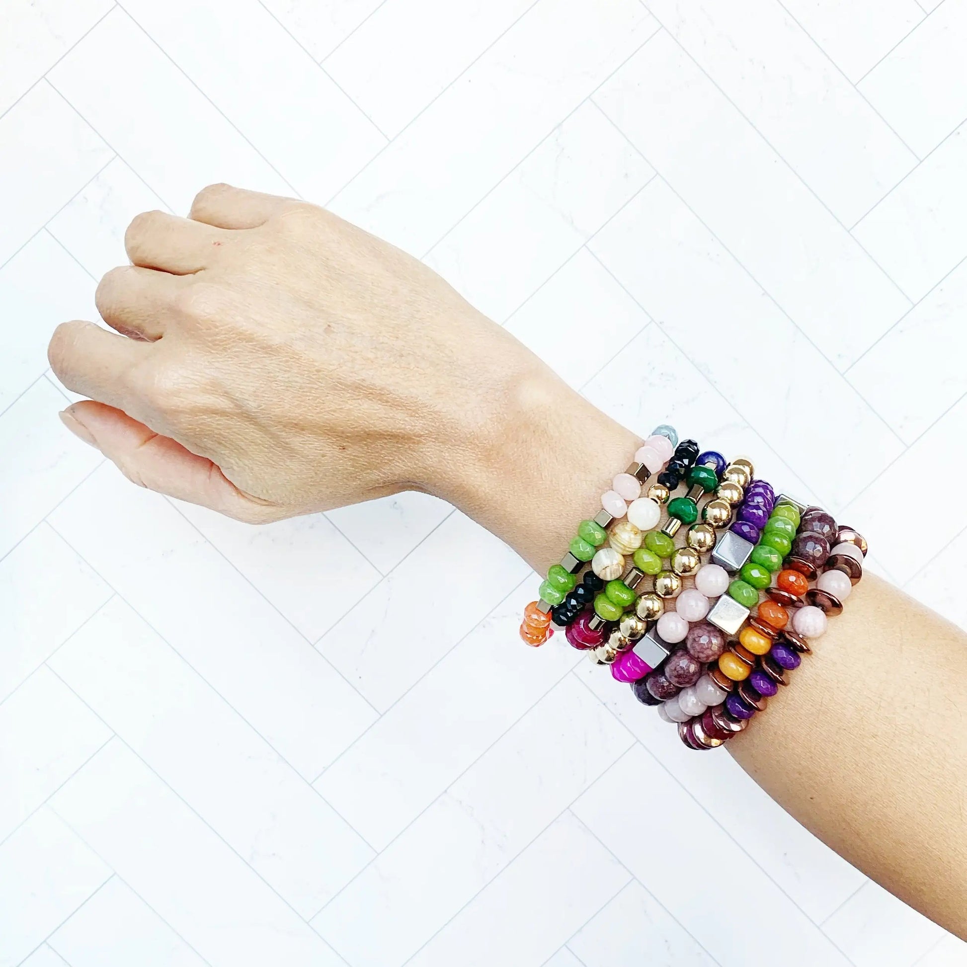 Stone Bracelet #10 WEM Support (www.WEM.support)