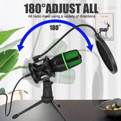 USB Condenser Microphone Pro-Level WEM Support (www.WEM.support)