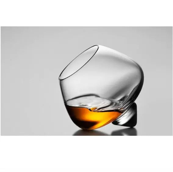 Copo de Uísque de Balanço de Cristal