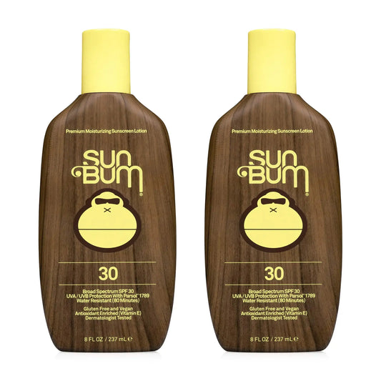Sun Bum Sun Bum Original Spf 30 Sunscreen Lotion Vegan and Reef Friendly (octinoxate & Oxybenzone Free) Broad Spectrum Moisturizing Uva/uvb Sunscreen With Vitamin E 8 Ounce 2 Pack 16 Fl Oz (Pack of 1) My Store