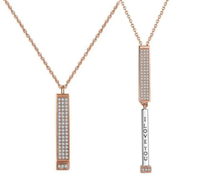 Trendy Zircon Inlaid Pendant