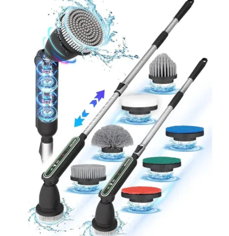 7-Head Versatile Spin Scrubber HejK.com Marketplace LLC