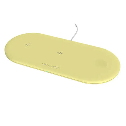 3 in 1 Multi Device Qi Wireless Fast Charger Say goodbye to tangled cords and slow charging times with the 3 in 1 3 in 1 Wireless Charger Multi Device Qi Wireless Fast Charger - the must-have accessory for all your charging needs. My Store