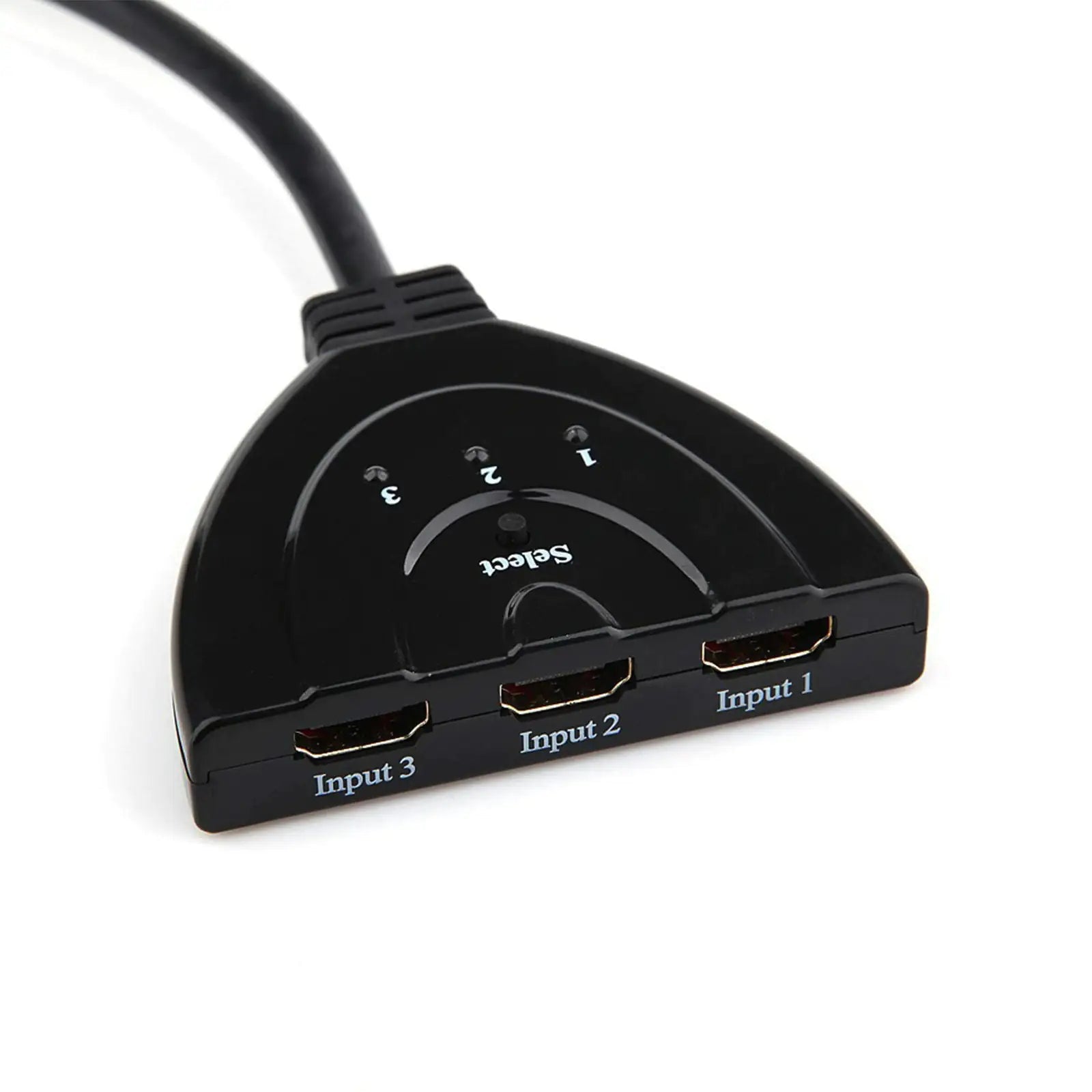 3 Port HDMI Splitter Cable 1080/4K Switch Switcher HUB Adapter for HDTV PS4 Xbox WEM Support (www.WEM.support)
