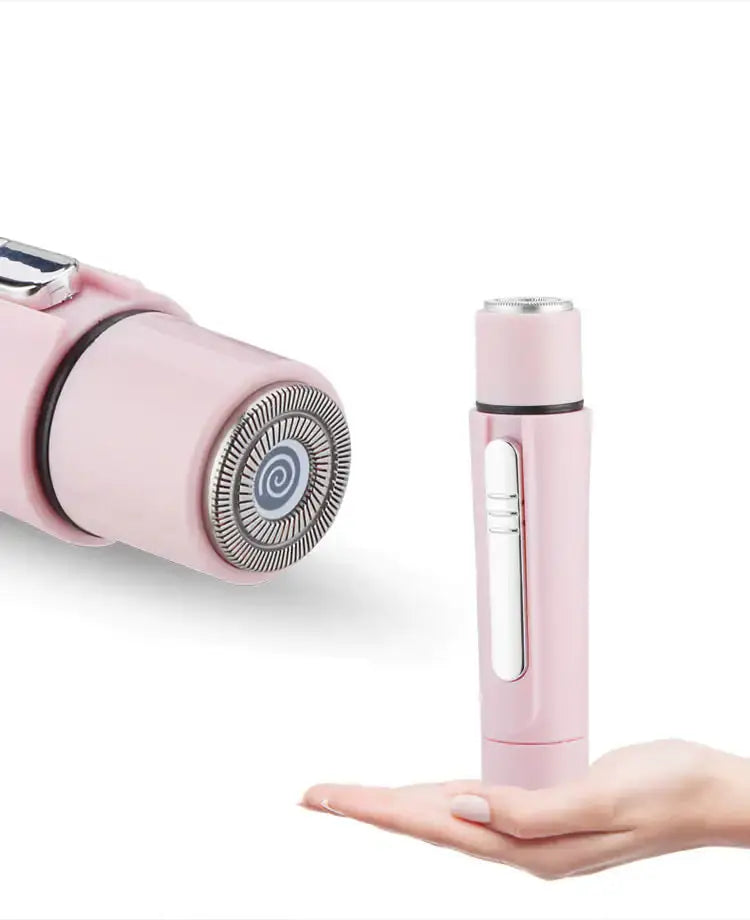 4 In 1 Beautician Grooming Wand Beauty This versatile tool combines four essential functions into one sleek wand - facial cleansing, exfoliating, blackhead removal, and skincare absorption. My Store