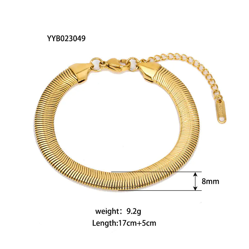 Stainless Steel Ornament Bracelet Female WEM Support (www.WEM.support)