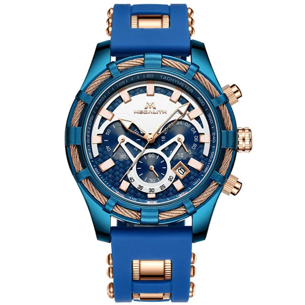 Waterproof Chronograph Wrist Watch WEM Support (www.WEM.support)