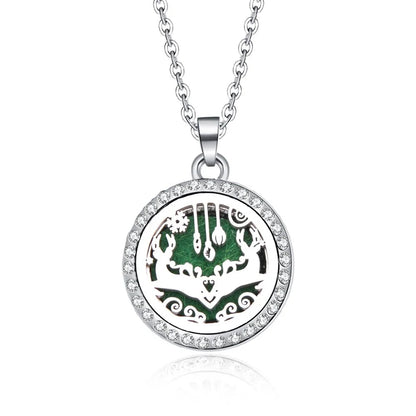 10 Styles Aroma Oil Diffuser Perfume Necklace WEM Support (www.WEM.support)