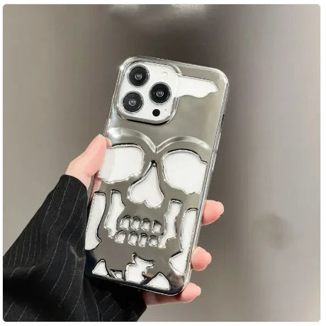 3D Skull Phone Case For I-Phone WEM Support (www.WEM.support)