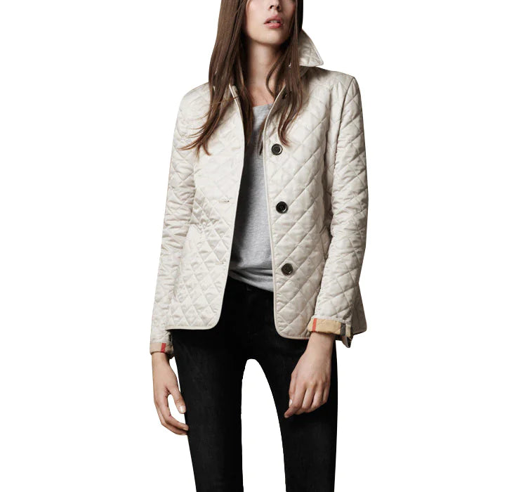 Women's Quilted Winter Jacket WEM Support (www.WEM.support)