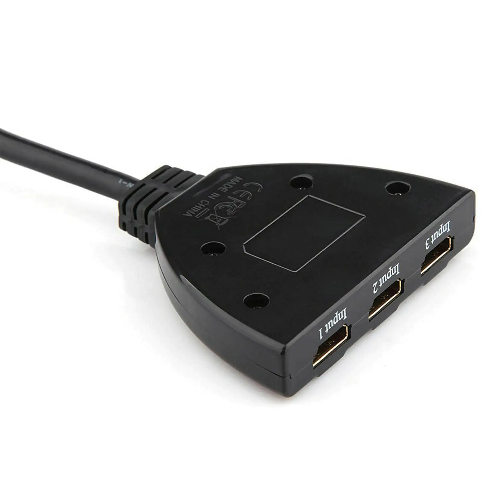 3 Port HDMI Splitter Cable 1080/4K Switch Switcher HUB Adapter for HDTV PS4 Xbox WEM Support (www.WEM.support)