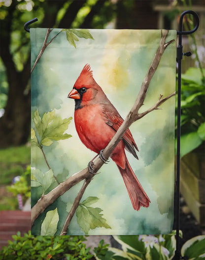 West Virginia Northern CardInal Garden Flag WEM Support (www.WEM.support)