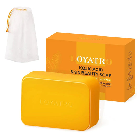 Turmeric Dark Spot Soap for Dark Spots Kojic Acid Turmeric Soap Bar for Face & Body, Deep Cleansing, Gentle Soap Sensitive Skin Formula, All Skin Types for Men And Women Soap1 Pack+bag, My Store
