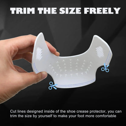 6 Pairs Shoe Boot Crease Preventers, Anti-Wrinkle Shoe Protectors Shoe Guards For Air Jordan Air Force, Shoe Creases Stoppers for Sneaker and Casual Shoes, for Men's US Size 7-12 Shoe Crease Protectors US My Store