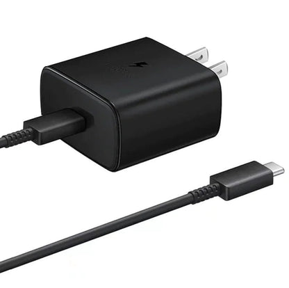 45W USB-C Super Fast Wall Charger 10FT Cable For Samsung Galaxy S20 S21 S22 S23 WEM Support (www.WEM.support)