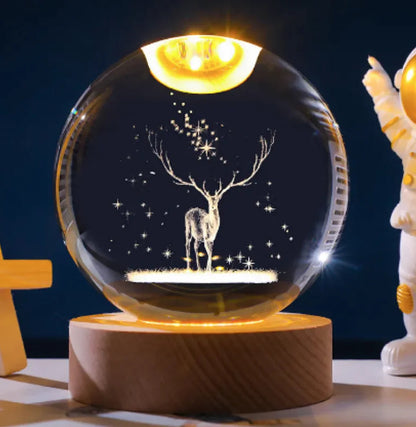 3D Constellation Crystal Night Light WEM Support (www.WEM.support)