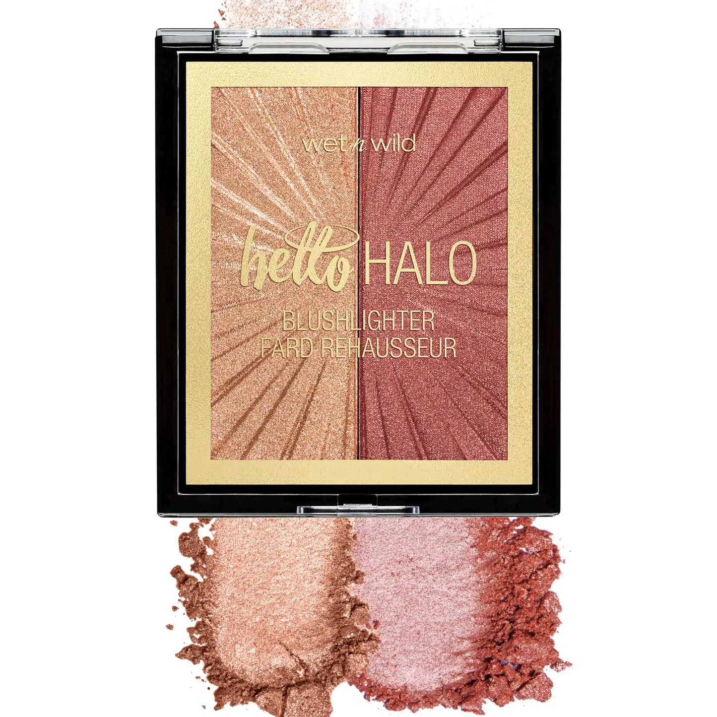 Wet n Wild MegaGlo Blushlighter, Blendable Blush & Highlighter Set, Shimmery Metallic Finish, Flash Me 3- Flash Me 0.35 Ounce (Pack of 1) My Store