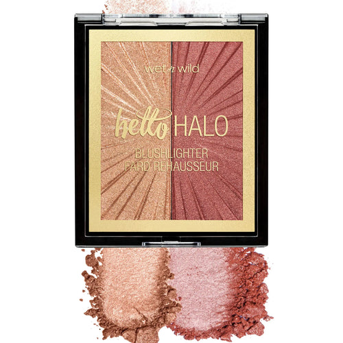 Wet n Wild MegaGlo Blushlighter, Blendable Blush & Highlighter Set, Shimmery Metallic Finish, Flash Me 3- Flash Me 0.35 Ounce (Pack of 1) My Store