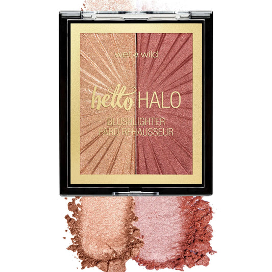 Wet n Wild MegaGlo Blushlighter, Blendable Blush & Highlighter Set, Shimmery Metallic Finish, Flash Me 3- Flash Me 0.35 Ounce (Pack of 1) My Store